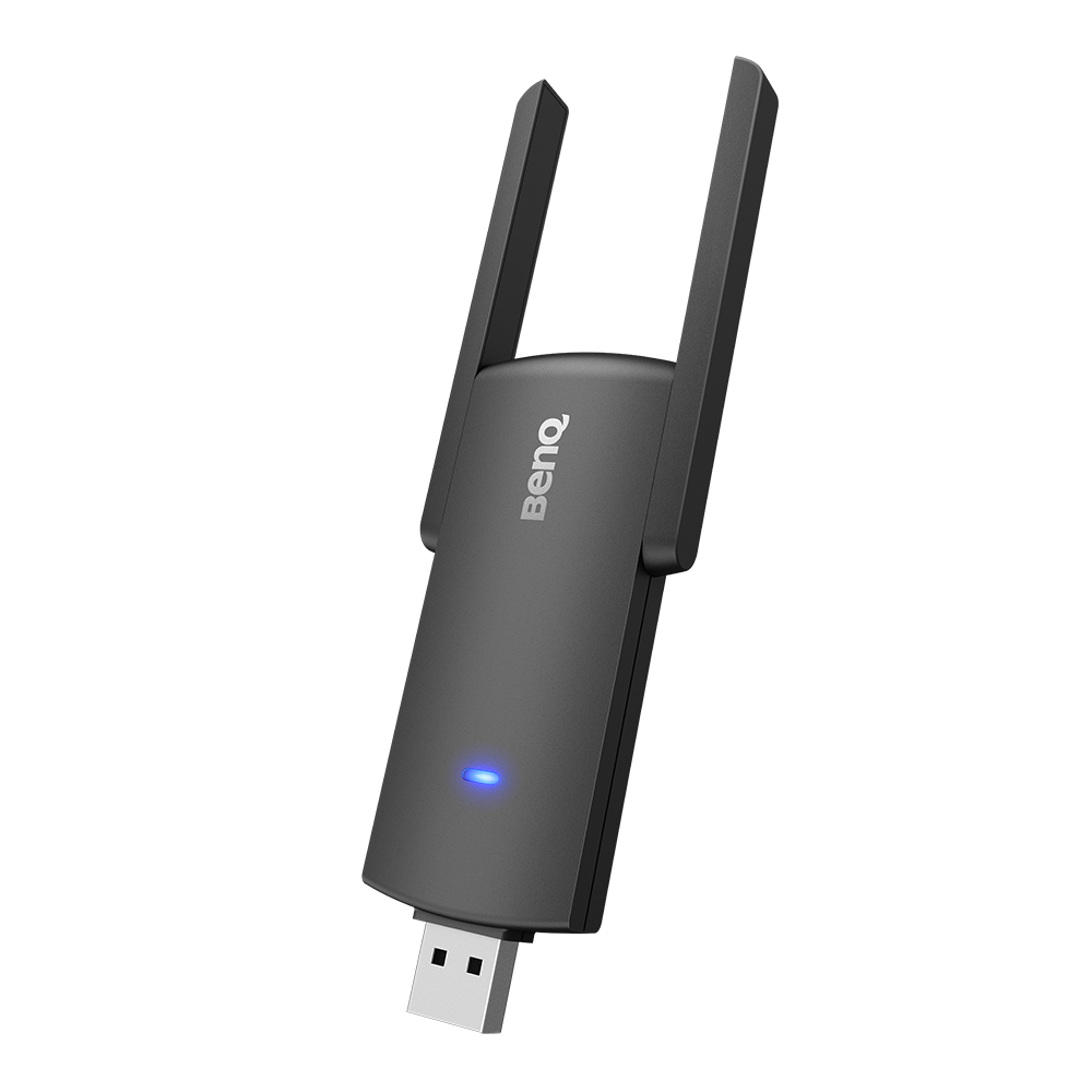 BenQ TDY31 - Netværksadapter - USB 3.0 - Wi-Fi 5 - sort - for BenQ IL5501, RE6501, RE7501, RE8601, RE9801, RM6503, RM7503, RM8603, ST4302, ST5502