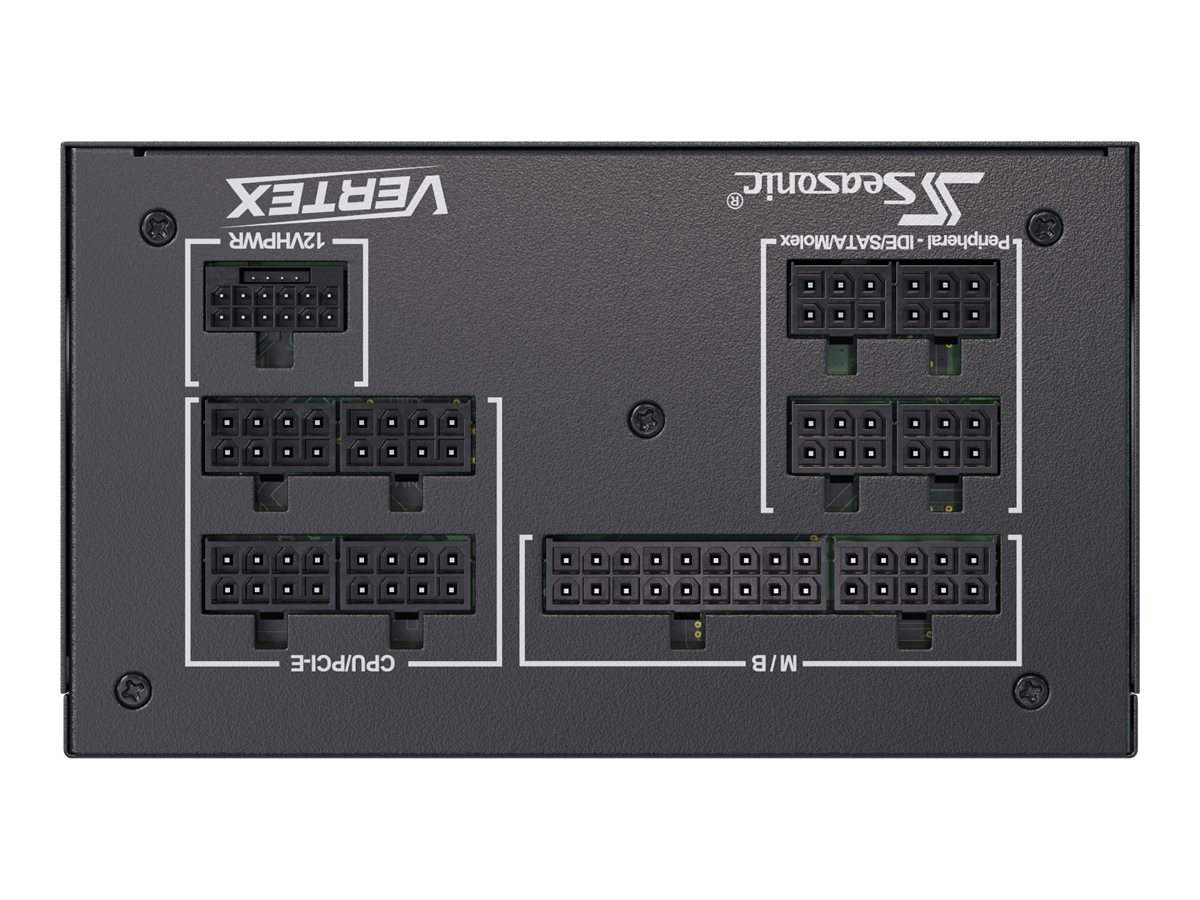 Seasonic Vertex PX 750 Strømforsyning - 750 Watt - 135 mm - ATX 3.1 - 80 Plus Platinum certified