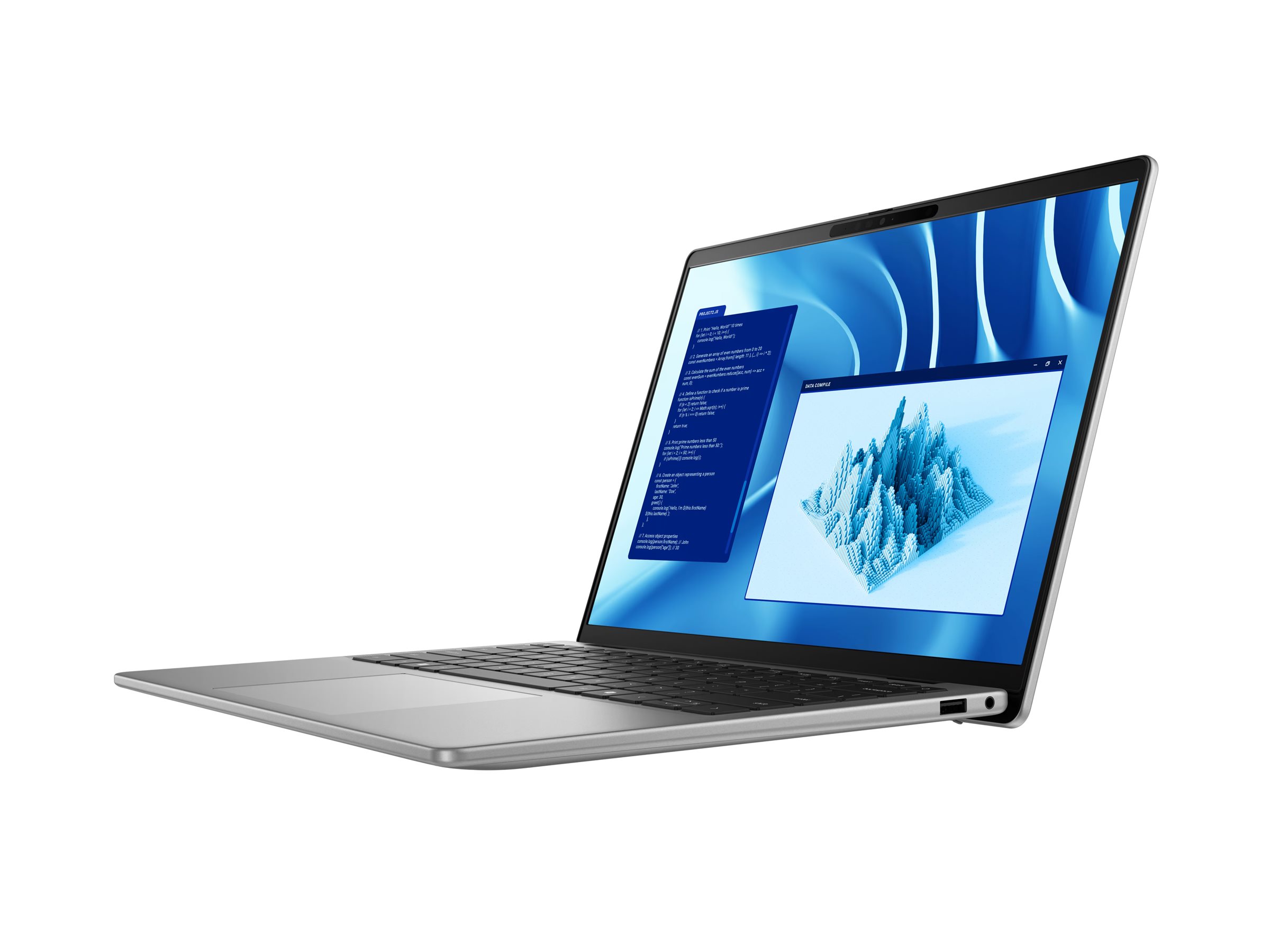 Dell Latitude 7455 14" 2560 x 1600 X1P-64-100 16GB 512GB Qualcomm Adreno Windows 11 Pro billede