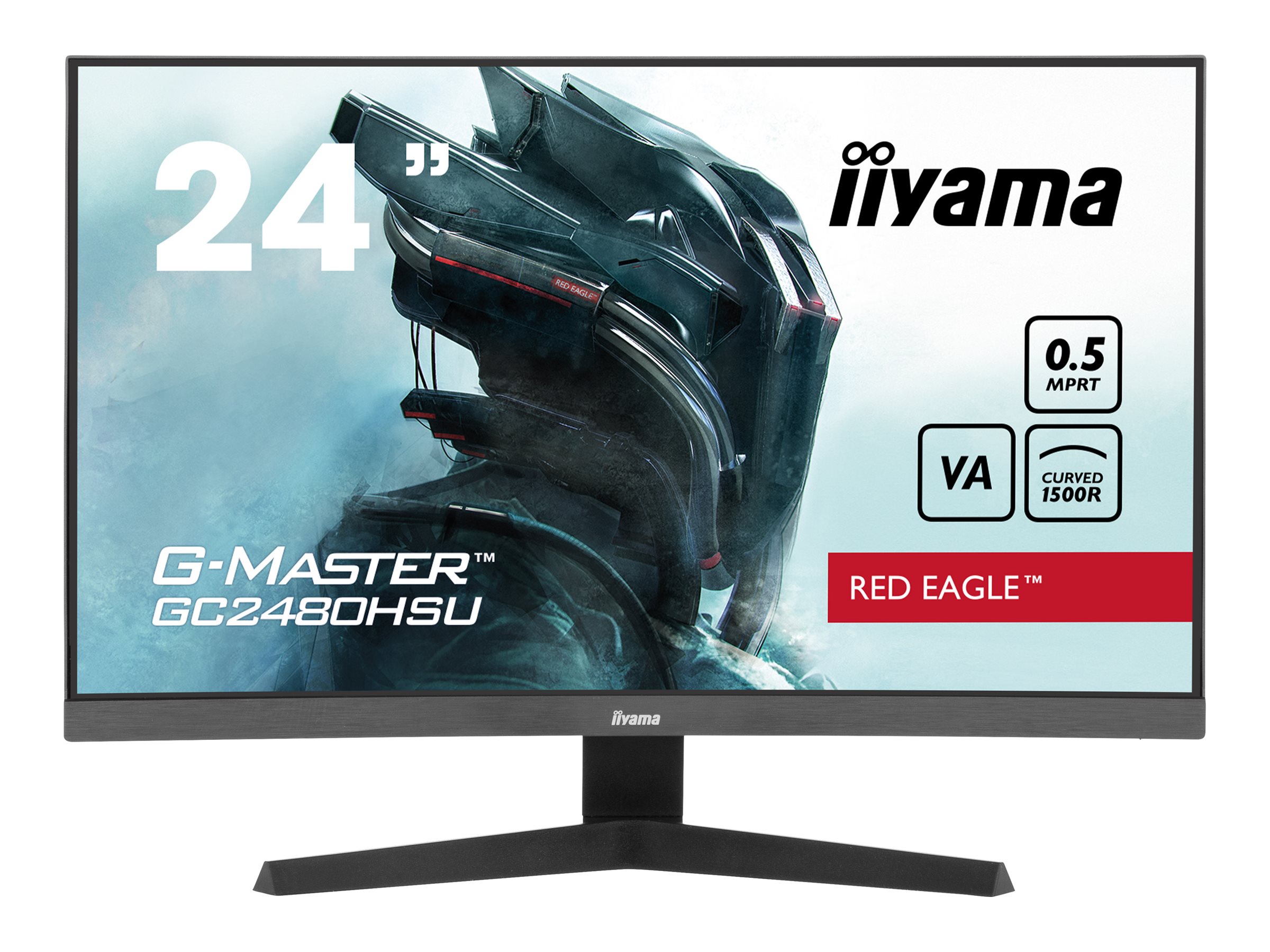 iiyama G-MASTER Red Eagle GC2480HSU-B1 24" VA 1920 x 1080 (Full HD) HDMI DisplayPort 180Hz