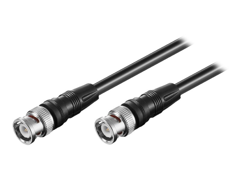 goobay AVK 176-0500 - Video/audiokabel - BNC han til BNC han - 5 m - afskærmet