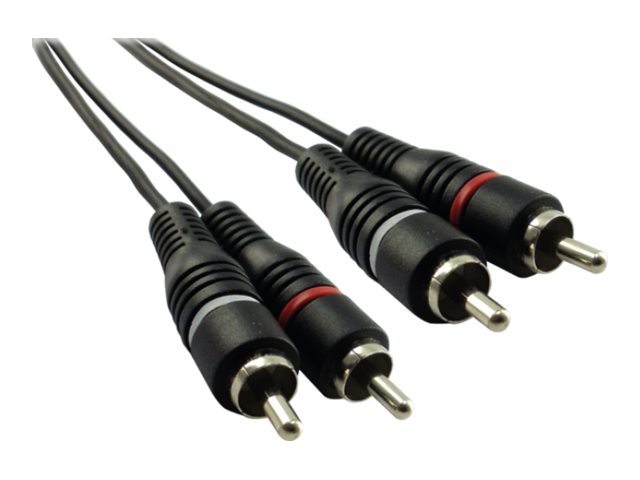 Schwaiger High-quality Audiokabel 5m Sort