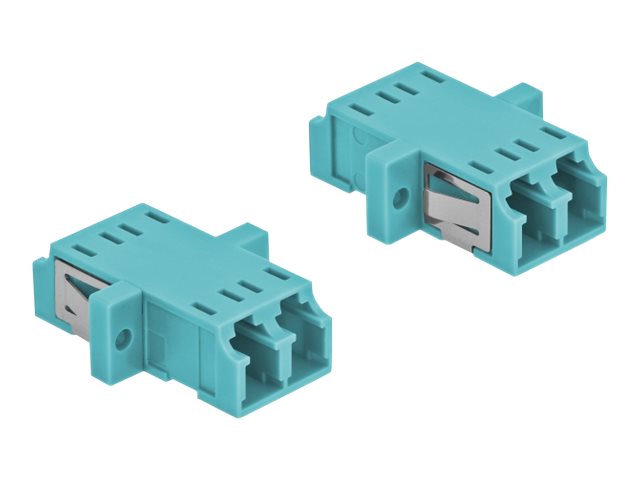 DeLOCK Optical Fiber Coupler LC Duplex f > LC Duplex f MM 2 pcs
