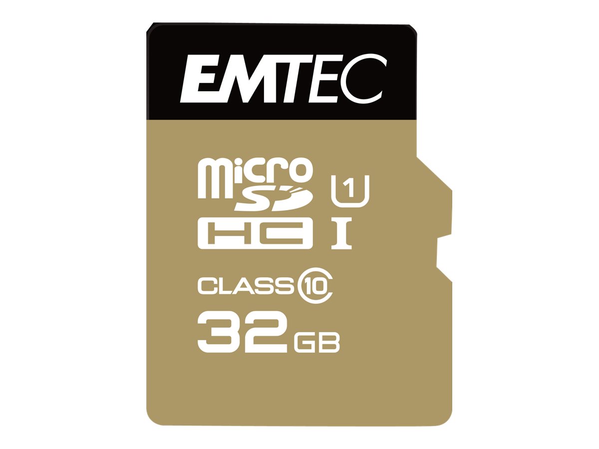 EMTEC Gold+ microSD 32GB 85MB/s