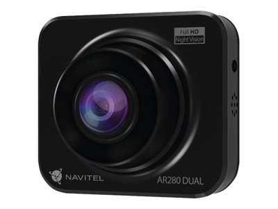 Navitel AR280 DUAL dashcam - Full HD, natvision, sort