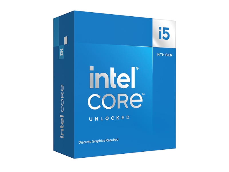 Intel Core i5-14600KF Raptor Lake Refresh CPU - 5.3GHz 14-kerne - LGA1700 - Intel Boxed without heatsink/fan - GEEKD.dk
