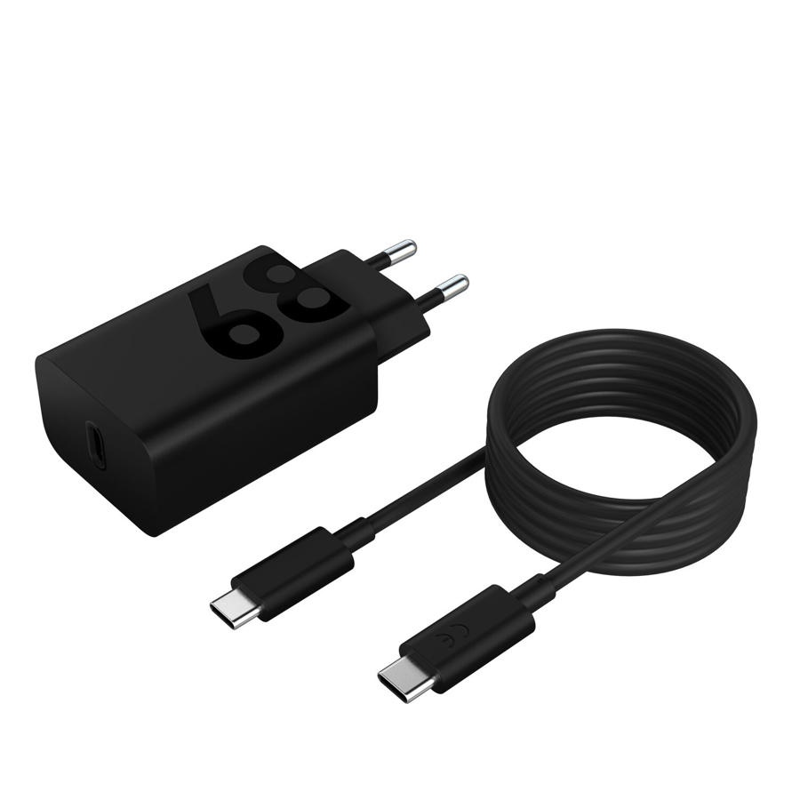 Lenovo 68W USB-C (EU) Strømforsyningsadapter og kabel Sort