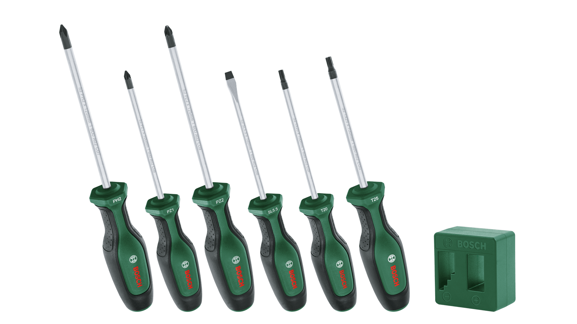 Bosch Rinkinys wkr?taków 6 vnt + magnetyzer 1600A02W7L