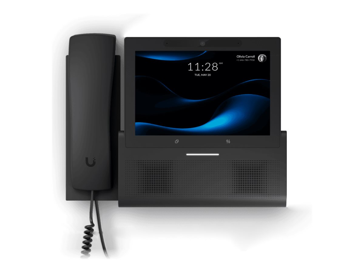 Ubiquiti UniFi G3 Touch Wall VoIP-telefon Sort