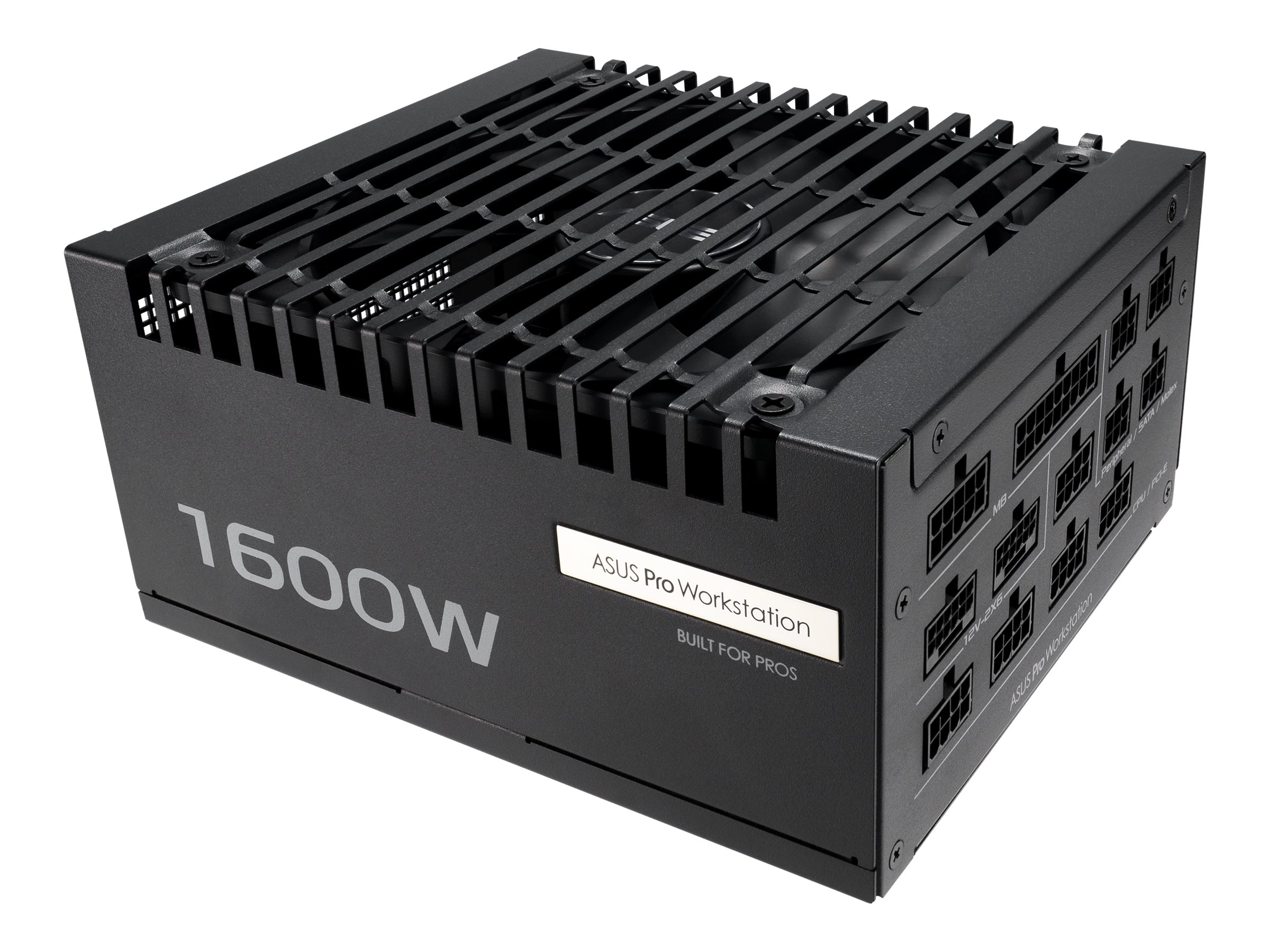 ASUS Pro WS 1600 Strømforsyning - 1600 Watt - ATX 3.1 - 80 Plus Platinum certified