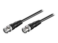 MicroConnect - Videokabel - BNC han til BNC han - 2 m