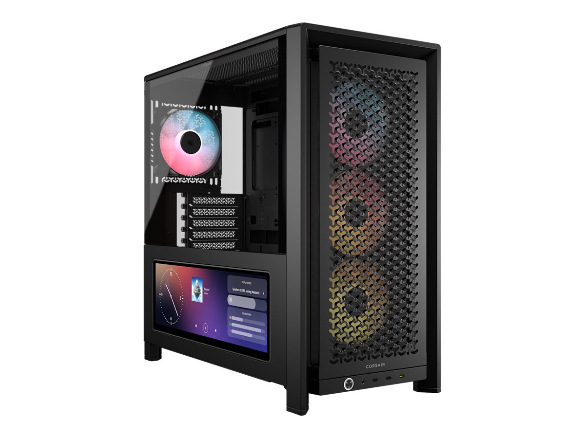 Corsair FRAME 4000D LCD RS ARGB - Kabinet - Miditower - Sort
