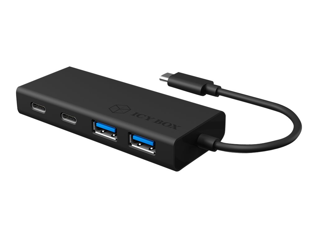 ICY BOX IB-HUB1426-CPD USB hub - USB 3.0 - 4 ports - Sort