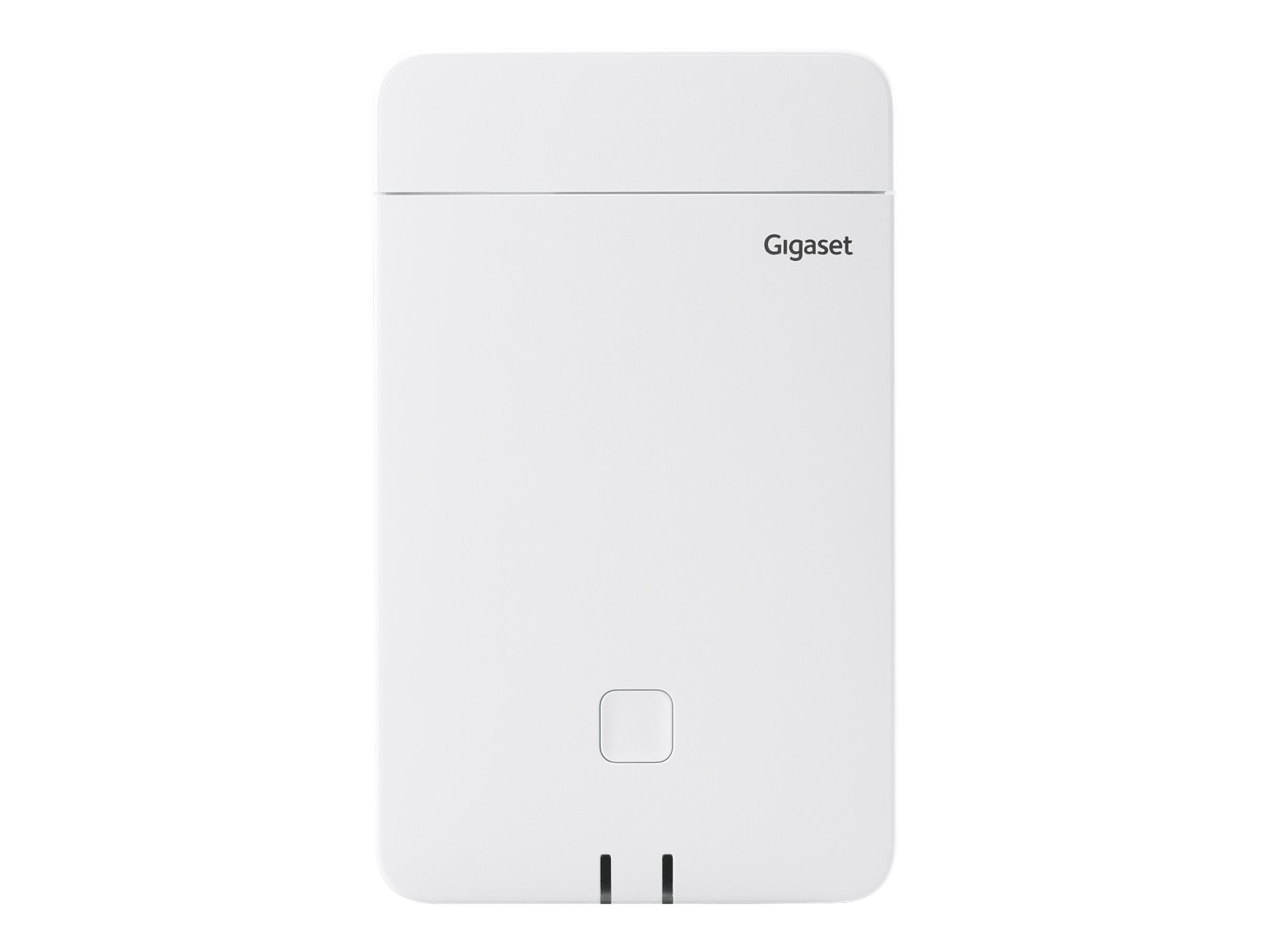 Gigaset N670 IP Pro - Trådløs VoIP telefon basisstation - IP-DECT\GAP\pnCAP - 3-vejs opkaldskapacitet - SIP, RTP, SRTP, SDP, SIPS - polarhvid SF9063
