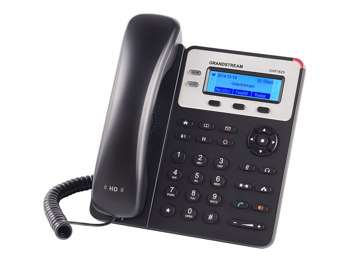Grandstream GXP1620 - VoIP-telefon - 3-vejs opkaldskapacitet - SIP - 2 linier