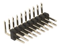 Delock-hanstik 10-polet, pitch 2,54 mm, 2-rækket, vinklet, 5 stk