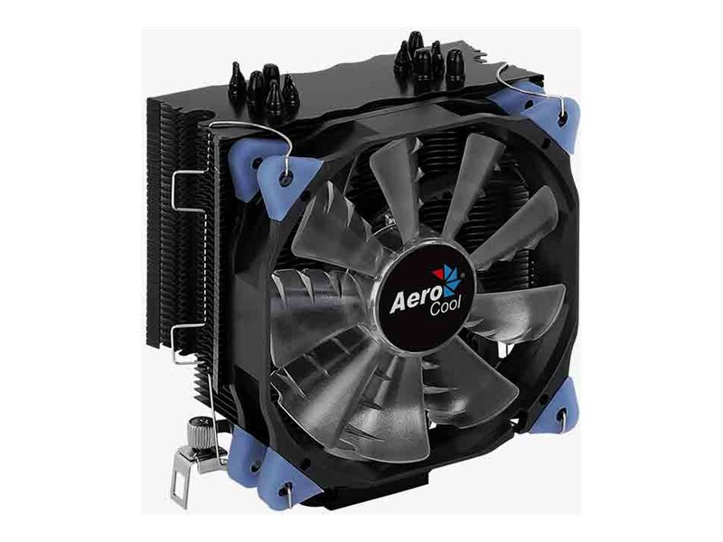 AeroCool Verkho 5 Dark CPU Køler 1-pack Sort Blå 120 mm
