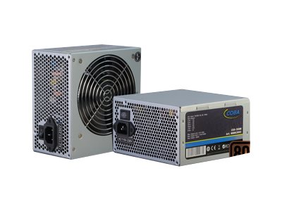 Inter-Tech Coba CES-350B Strømforsyning - 350 Watt - 120 mm - ATX - 80 Plus Bronze certified