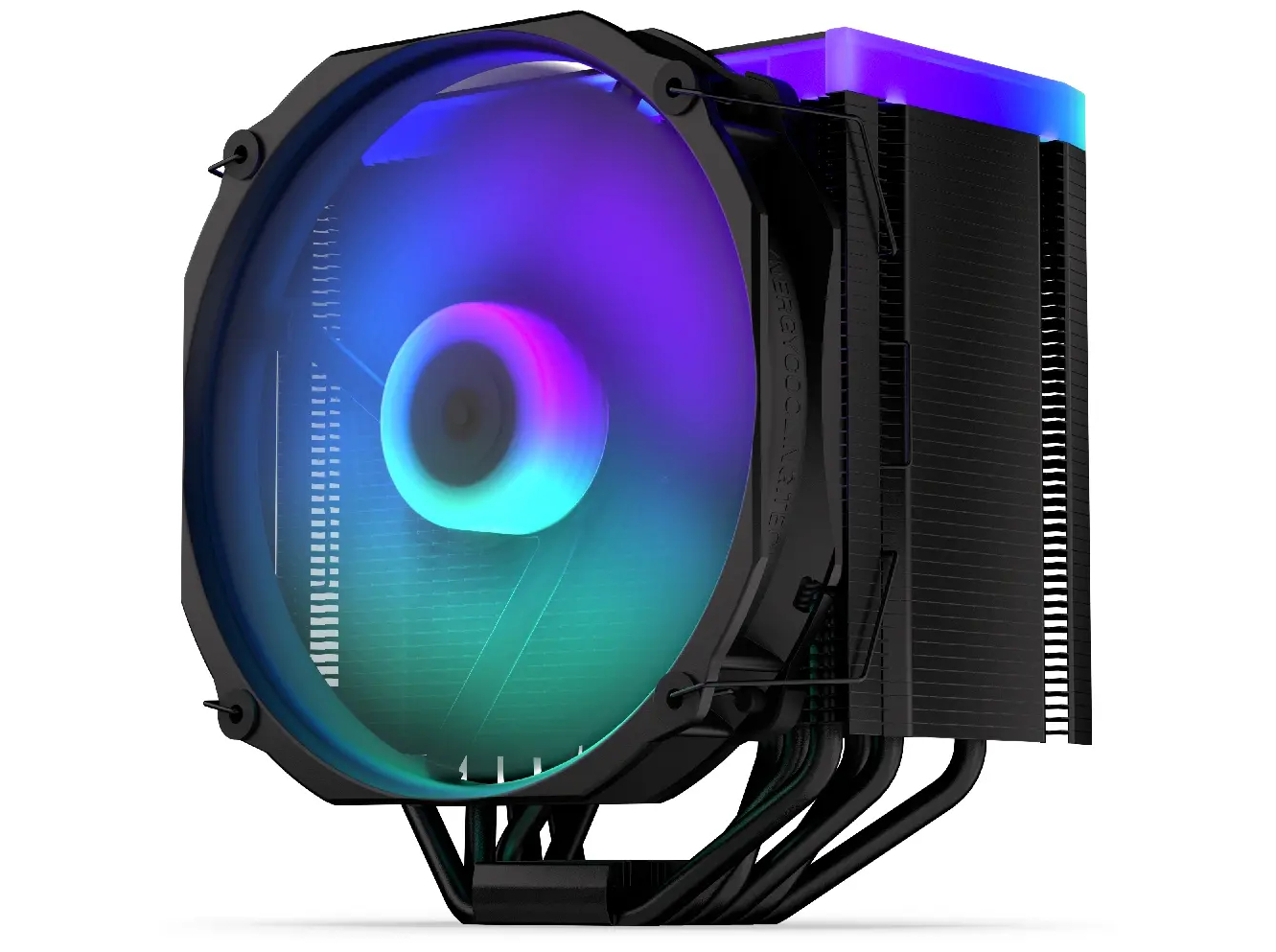 Endorfy Fortis 5 Black ARGB  Processor-køler 1-pack Sort 140 mm