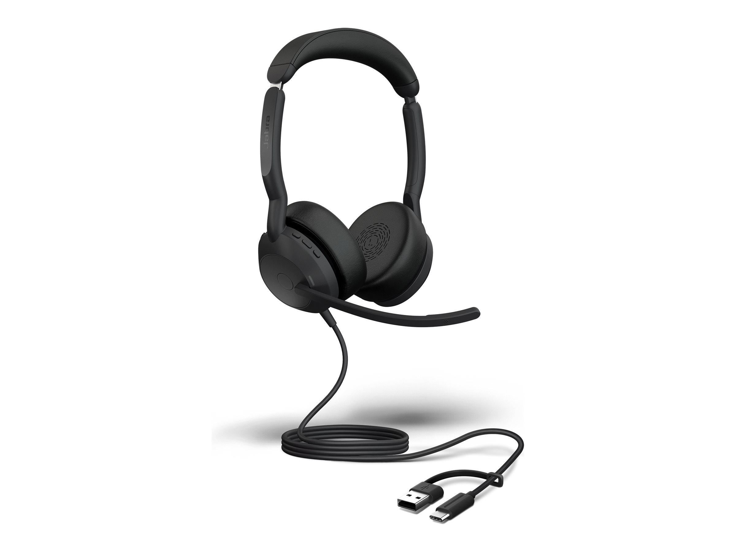 GN Audio hovedtelefoner 25089-989-799 - Sort, Bluetooth/USB, diadem