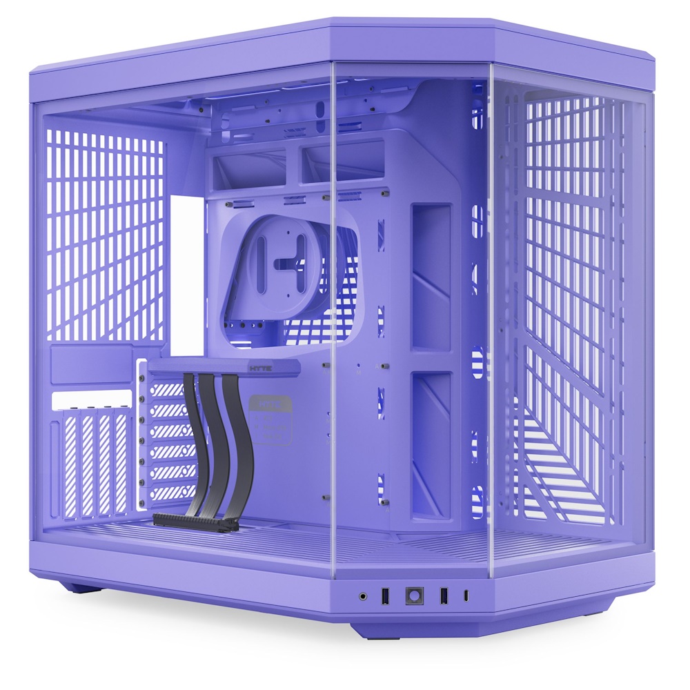 HYTE Y70 Taro Milk (Purple) - Kabinet - Miditower - Lilla