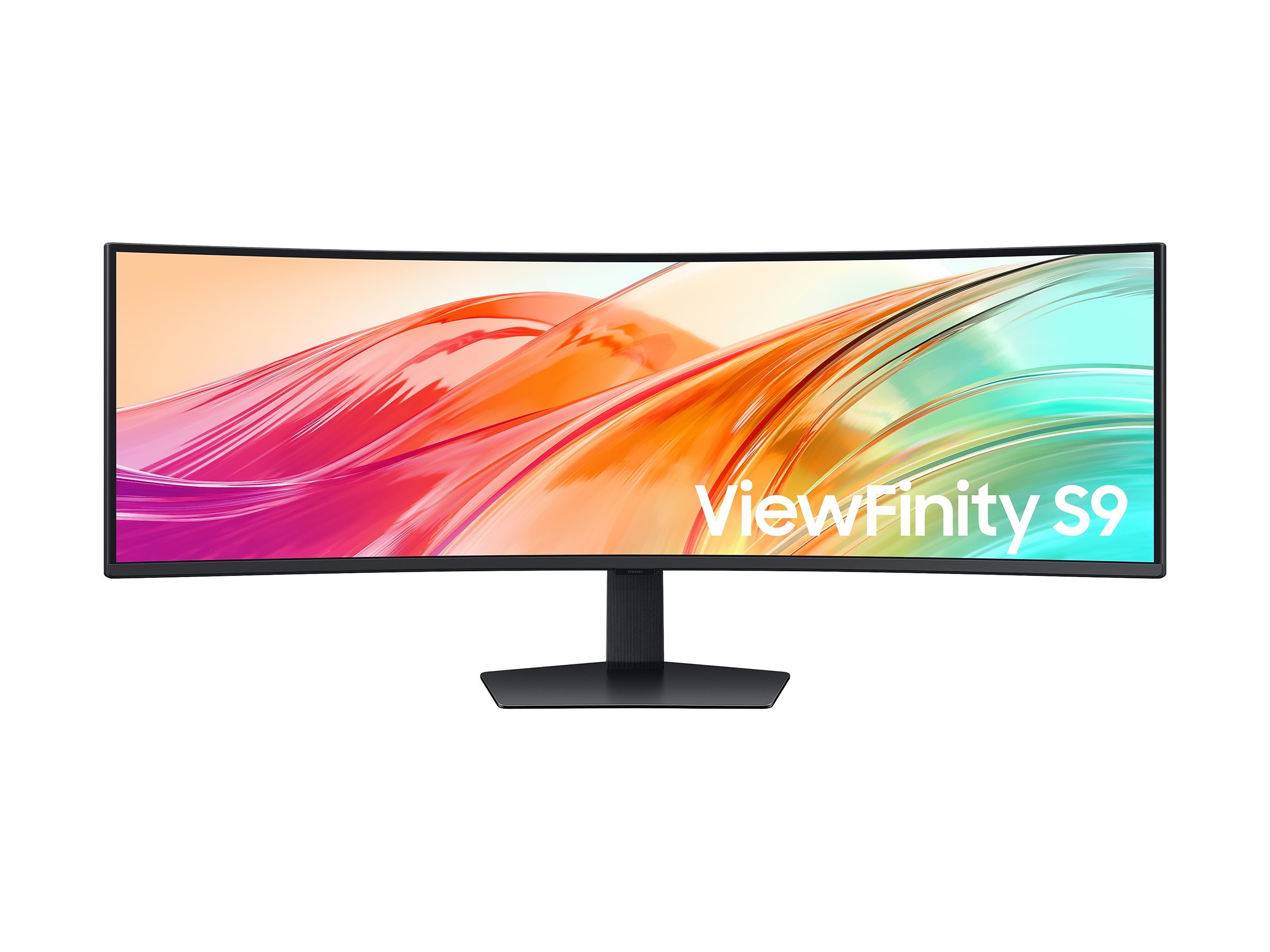Samsung ViewFinity S9 S49F950UAU - S95UF Series - LED-skærm - kurvet - USB - 49 - 5120 x 1440 Dual Quad HD @ 120 Hz - VA - 350 cd/m² - 3000:1 - DisplayHDR 400 - 5 ms - 2xHDMI, DisplayPort, USB-C - højtalere - sort