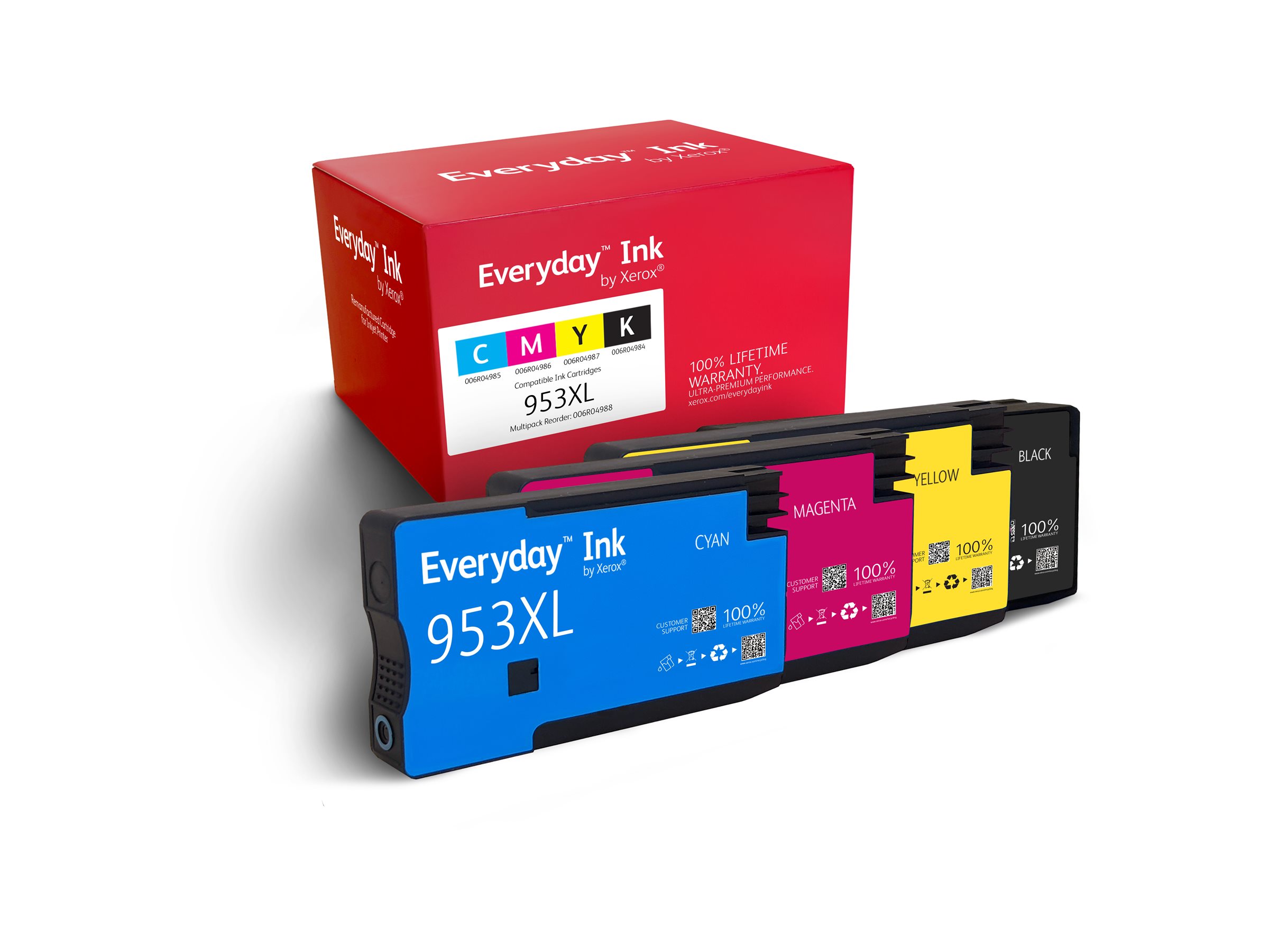 Xerox Everyday Hp Blæk Multipakke Hp 953xl (bk/c/m/y)