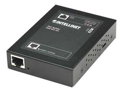 Intellinet Power over Ethernet (PoE+) Splitter, IEEE802.3at, 5, 7.5, 9 or 12 V DC output voltage