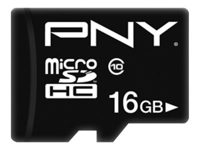 PNY Performance Plus - Flashhukommelseskort - 16 GB - Class 10 - microSDHC