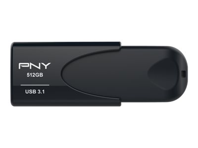 PNY Attaché 4 - USB flashdrive - 512 GB - USB 3.1