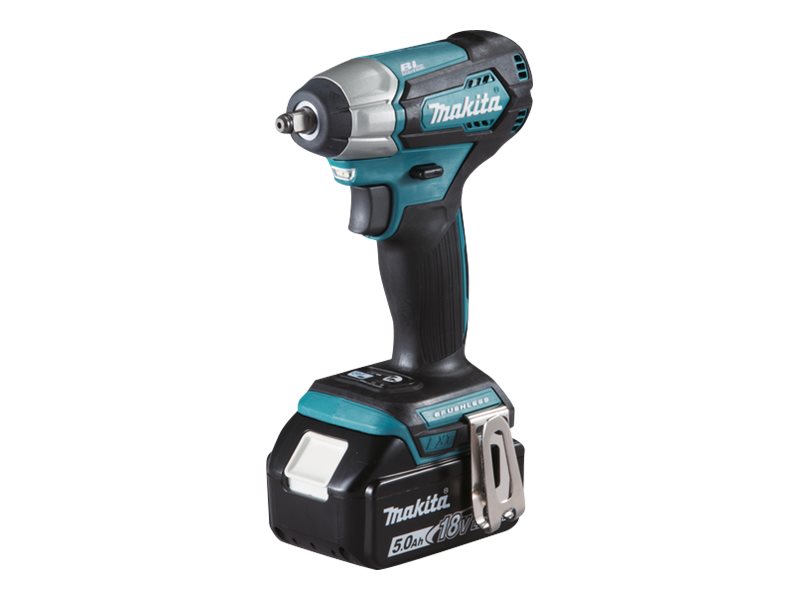 Makita DTW180RTJ 18V slagnøgle 3/8" 180 Nm - 2x5,0 Ah, kulfri