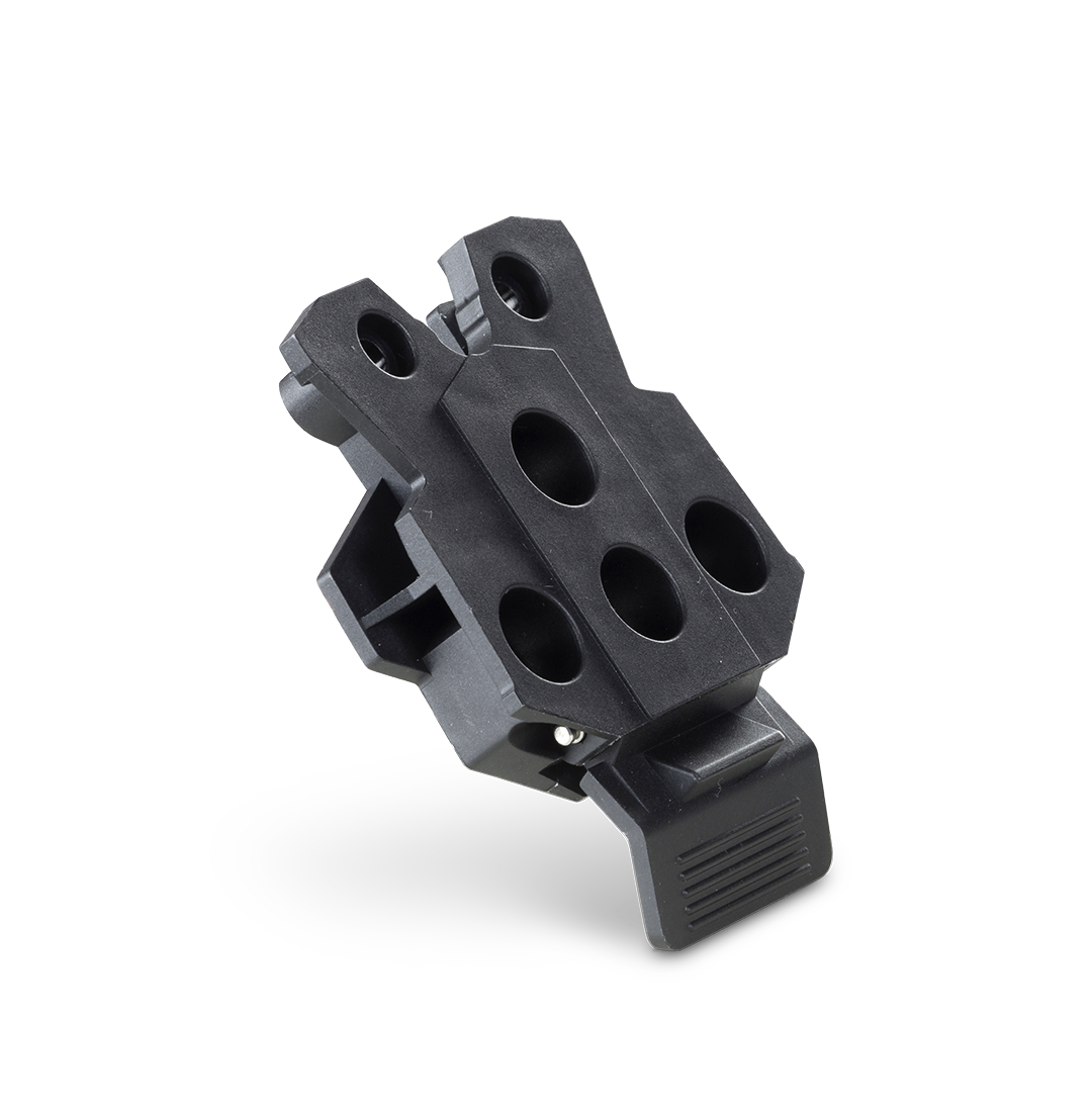 Ergonomic Solutions SpacePole Payment SPMCL001-02 tilbehør til POS-system POS-montering Sort Plast