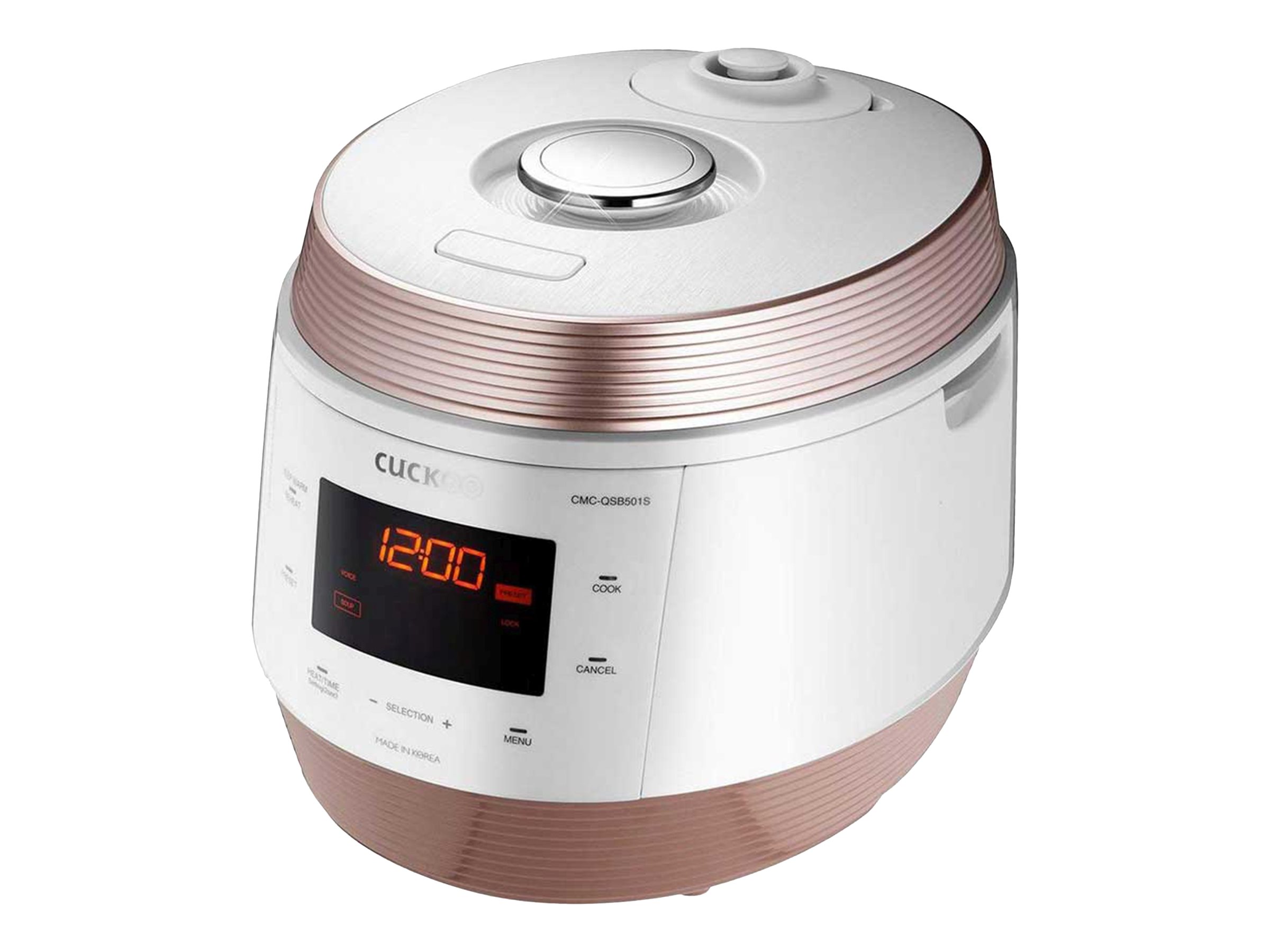 Cuckoo Icook Q5 Premium, 35 - 125 °C, 12 t, White, Copper, 508 mm, 381 mm