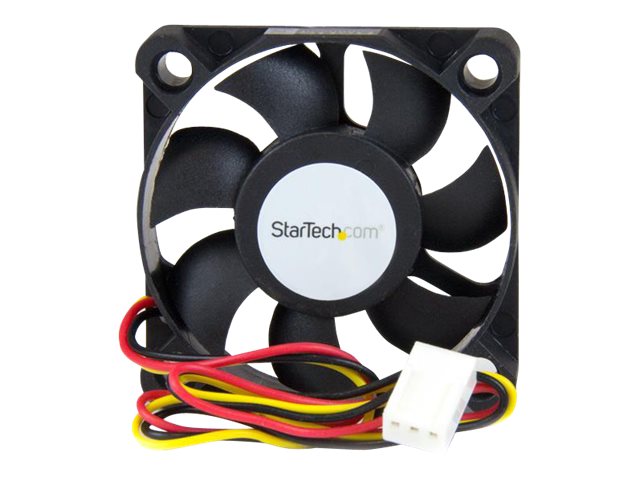 StarTech.com 50x10mm Replacement Ball Bearing Computer Case Fan TX3/LP4 Connector - 3 pin case Fan - TX3 Fan - 50mm Fan (FAN5X1TX3) Ventilationspakke