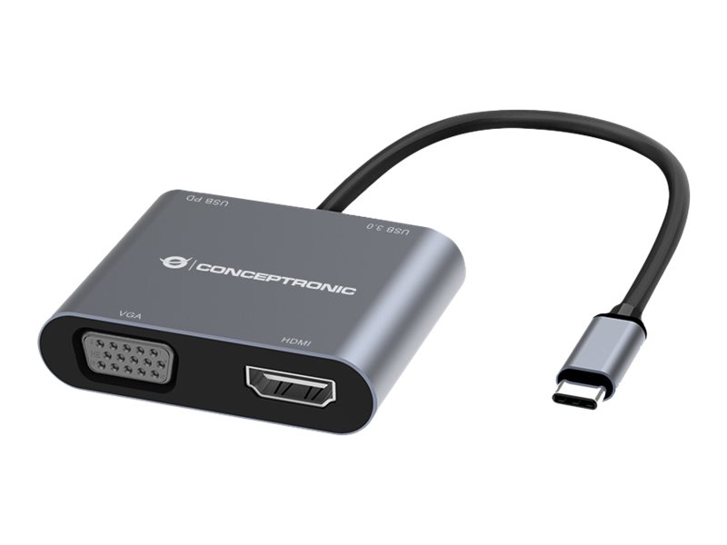 Conceptronic DONN16G USB-C 3.2 Gen 1 Dockingstation