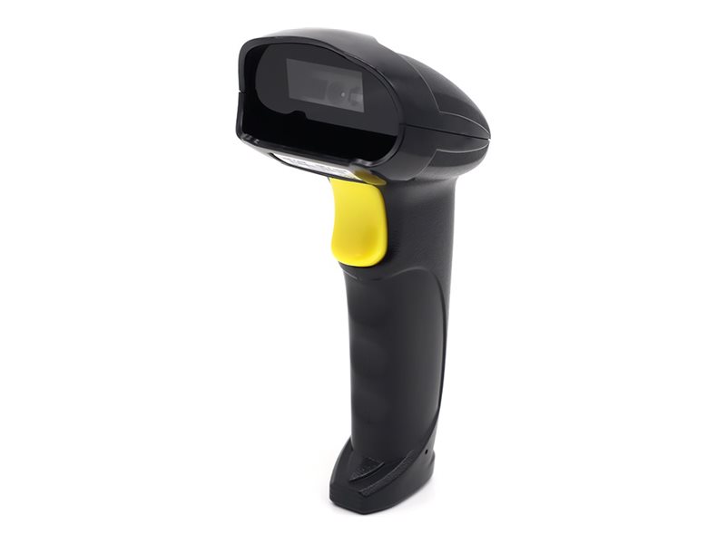 Stregkodescanner Qoltec 1D/2D – sort (USB)