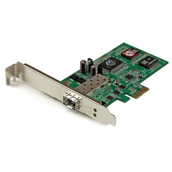 StarTech.com PCI Express Gigabit Ethernet Fiber Network Card w/ Open SFP