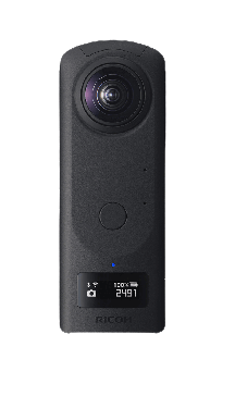 Ricoh THETA Z1 - 360° Videokamera - 4K / 30 fps - 20.0 MP - flash 51 GB - intern flash hukommelse - Wi-Fi, Bluetooth