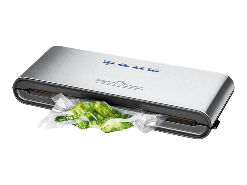 ProfiCook PC-VK 1080 - Vacuum bag sealer - 120 W - rustfrit stål/sort
