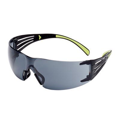 3M SF4000GC1 sikkerhedsbrille & brille Sikkerhedsbriller Plast Sort, Grøn billede