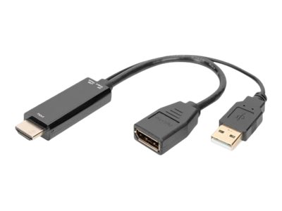DIGITUS 4K HDMI to DisplayPort Adapter