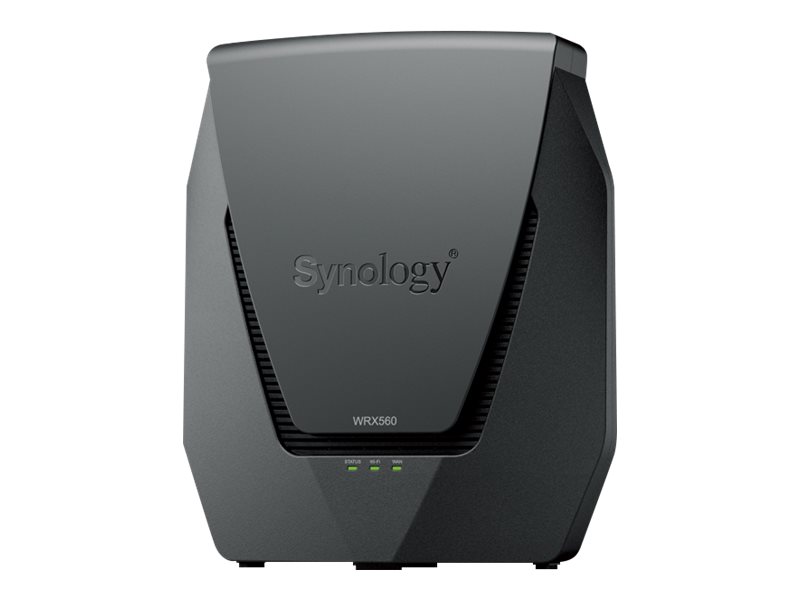 Synology WRX560 - Trådløs router - mesh 4-port switch - 1GbE, 2.5GbE - WAN-porte: 2