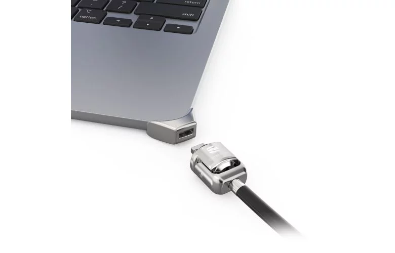 Compulocks Ledge for MacBook Air M2 2022 Keyed Cable Lock Adapter til låsning af slot for sikkerhed