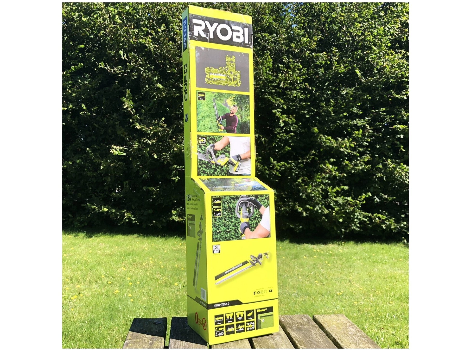 Ryobi One+ RY18HT55A-0 Hæktrimmer Elektrisk 1350spm 55cm Klingelængde