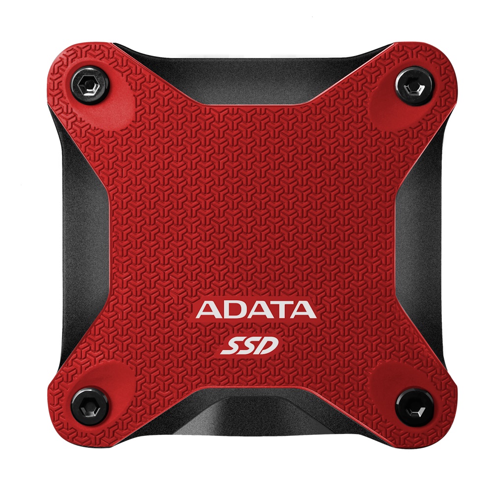 A-Data SD620 Portable SSD - 512GB - Rød - Ekstern SSD - USB 3.2 Gen 2