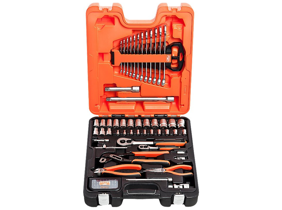 Topnøglesæt mm 1/4"+1/2"firk S81MIX
