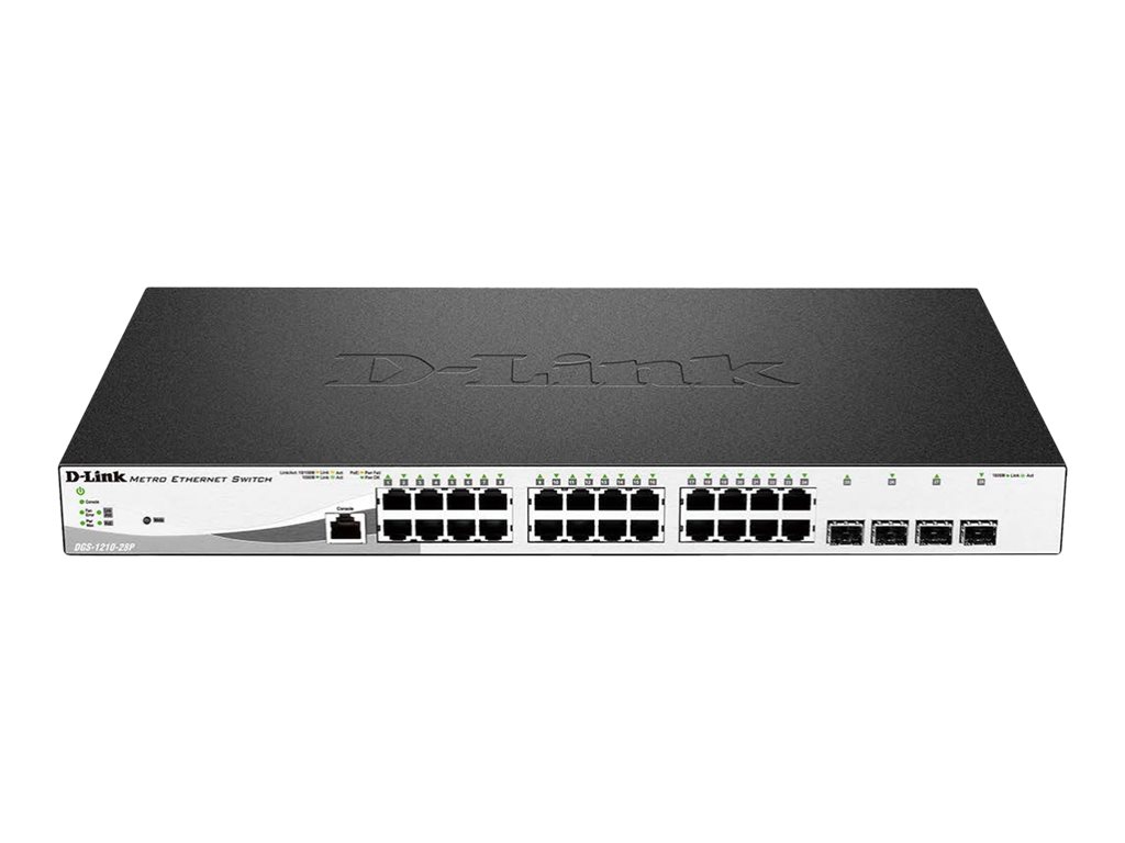 D-Link DGS 1210-28MP Switch 28-porte Gigabit PoE+