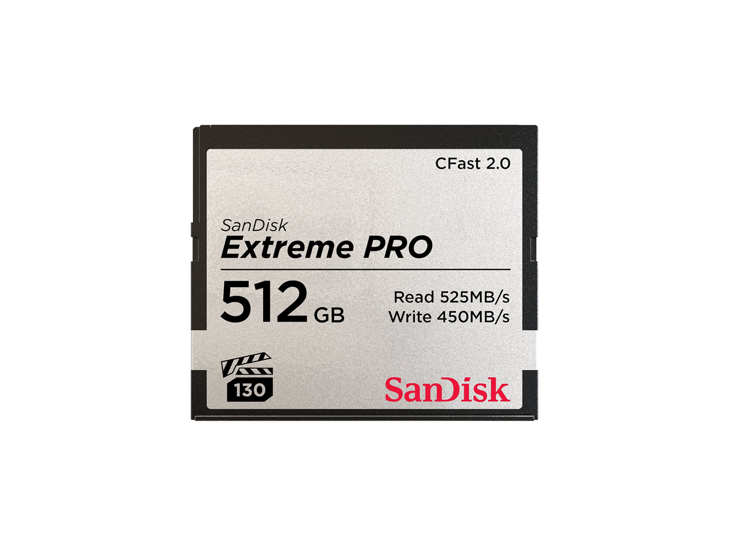 SanDisk Extreme Pro CFast 2.0 Card 512GB 525MB/s