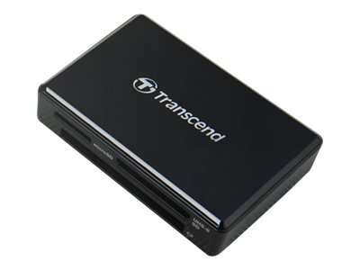 Transcend RDF9 - Kortlæser - alt-i-1 (CF UDMA, microSDHC UHS-I, microSDXC UHS-I, SDHC UHS-I, SDHC UHS-II, SDXC UHS-I, SDHC UHS-II) - USB 3.1 Gen 1