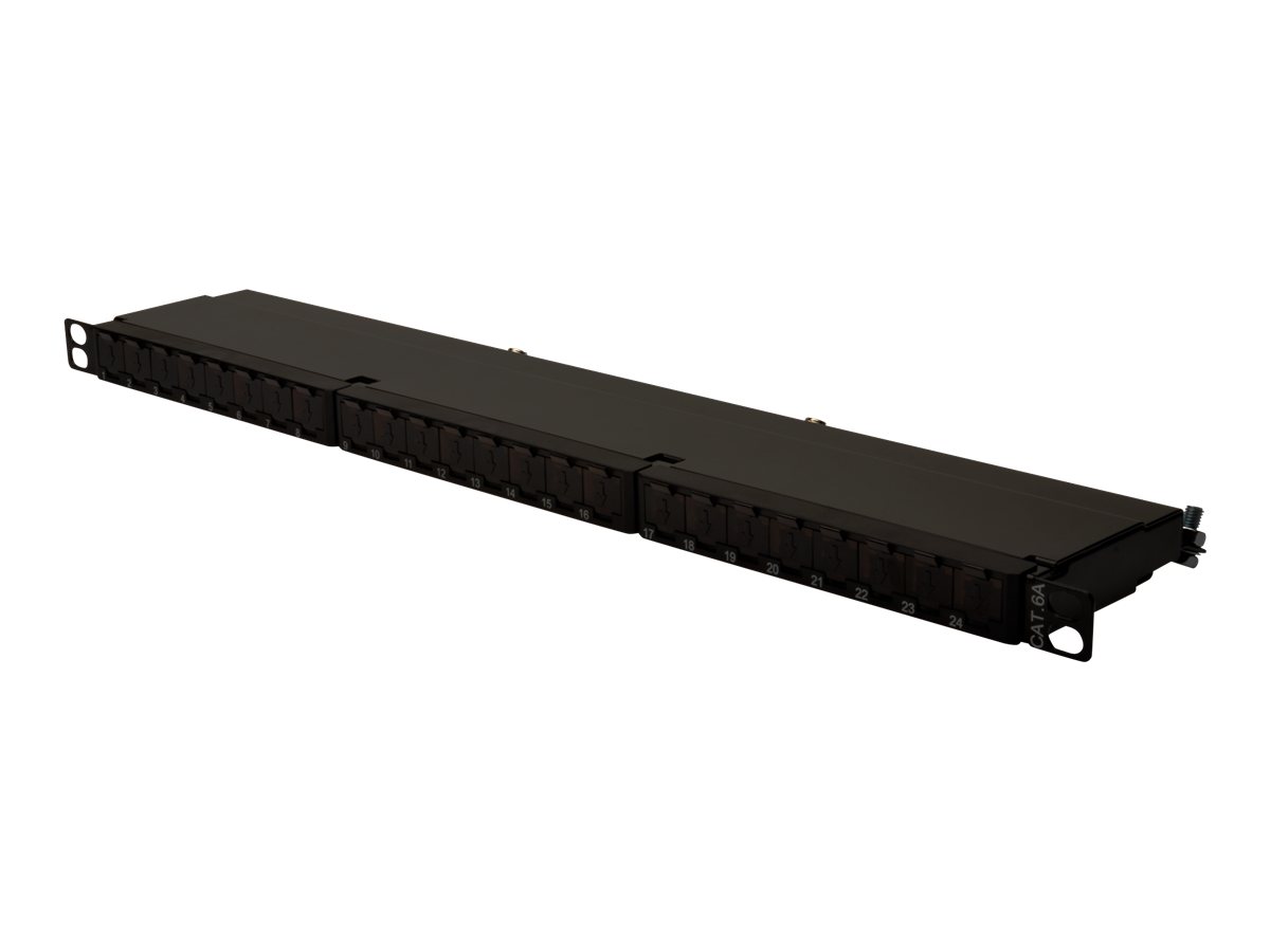 DIGITUS DN-91624S-SL-EA - patch panel - 0.5U - 19"
